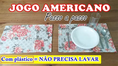 como fazer jogo americano passo a passo - jogo americano artesanal